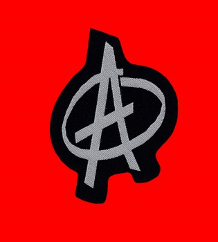 "Anarchy Symbol Cut Out" Patch