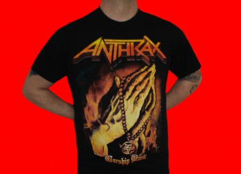 Anthrax &quot;Worship Music Hands&quot;T-Shirt Größe M