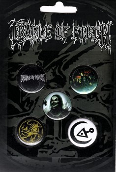 "Cradle Of Filth" Button - Pack