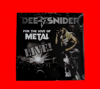 Dee Snider "For The Love Of Metal-Live" LP