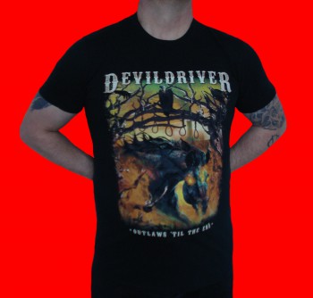 DevilDriver &quot;Outlaws Til The End Vol.1&quot; T-Shirt Größe 3XL