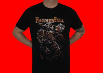 Hammerfall &quot;One Against The World&quot; T-Shirt Größe L