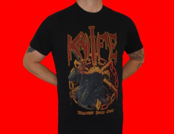 Knife &quot;Heaven Into Dust&quot; T-Shirt Größe XL