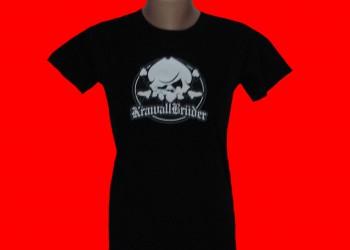 Krawallbrüder &quot;Skull&quot; Girlie T-Shirt Größe XL
