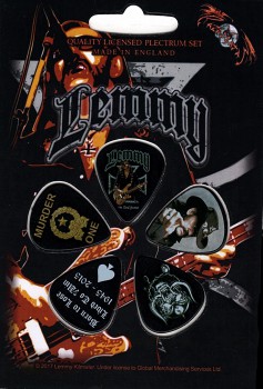 Lemmy "Stone Deaf Forever" Plectrum Pack