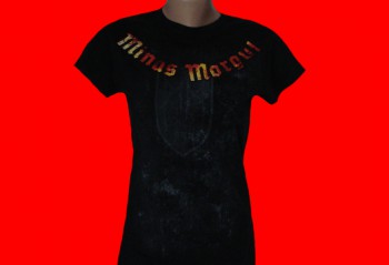Minas Morgul &quot;Schwarzmetall&quot; T-Shirt Girlie Größe M