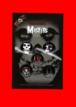 Misfits "Skull" Button Set