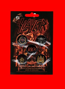 Slayer "Eagle" Button Set