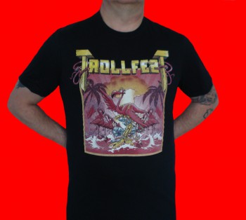 Trollfest "Flamingo Overlord" T-Shirt