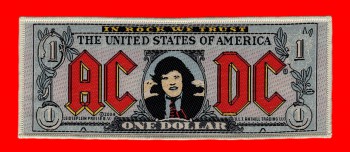 AC/DC "One Dollar" Patch