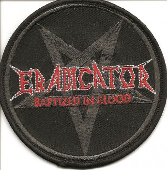 Eradicator "Baptized In Blood" Patch