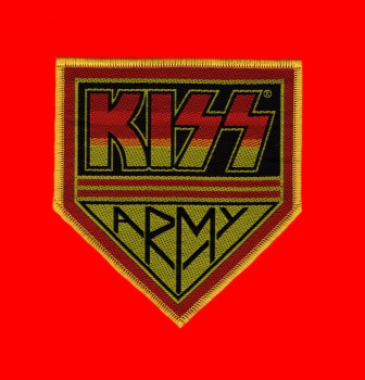 Kiss "Army Gelb" Patch
