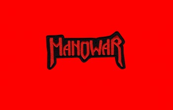Manowar "Schriftzug Cut Out" Patch