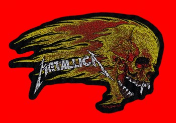 Metallica "Flaming Skull Cut Out" Patch