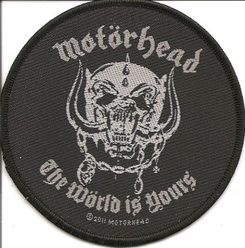 Motörhead "The World Is Yours" Patch