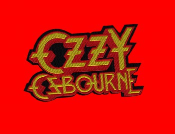 Ozzy Osbourne "Schriftzug Cut Out" Patch