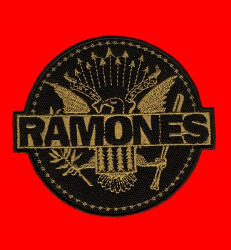Ramones "Logo Gold" Patch