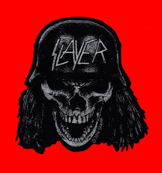 Slayer "Wehrmacht Skull Cut Out" Patch