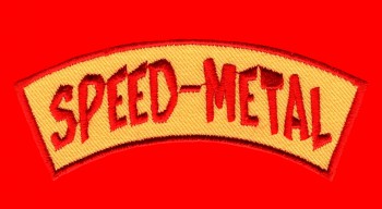 Speed Metal "Banner Rot/Gelb" Patch