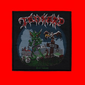 Tankard "One Foot In The Grave" Patch