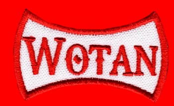 "Wotan" Rot/Weiß Banner Patch
