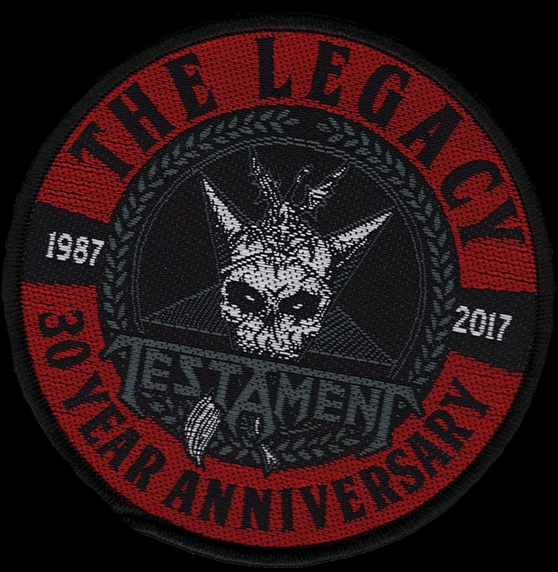 Testament "The Legacy 30 Year" PatchPT0490