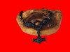 Kette Mit Anhänger "Wölfe & Thorhammer" Schwarz
