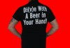 Tankard &quot;Dive With A Beer In Your Hand&quot; T-Shirt Größe XXL