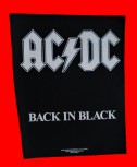 AC/DC "Back In Black" Backpatch