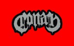 Conan "Schriftzug Cut Out" Patch