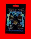 Cradle Of Filth "Cryptoriana" Button Set