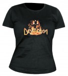 Destruction "Hate Is My Fuel" T-Shirt Girlie