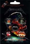 Metallica "Hardwired To Self Destruct" Button Pack