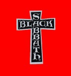 Black Sabbath "Cross Logo Cut Out" Patch