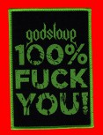 Godslave "100 % Fuck You" Patch