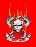 Totenkopf "Hot Rod" Patch
