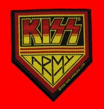 Kiss "Army Schwarz" Patch