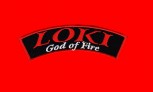 "Loki God Of Fire" Banner Patch