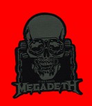 Megadeth "Vic Rattlehead Cut Out" Patch