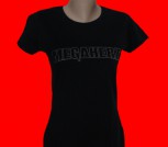 Megaherz "Strass-Logo" T-Shirt Girlie