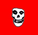 Misfits "Face Skull Cut Out" Patch