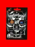 Motörhead "England" Button Set