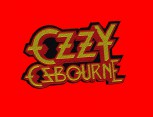 Ozzy Osbourne "Schriftzug Cut Out" Patch