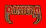 Pantera "Fangs Logo Cut Out" Patch