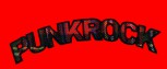 "Punkrock" Banner Patch