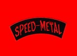 "Speed Metal" Banner Patch